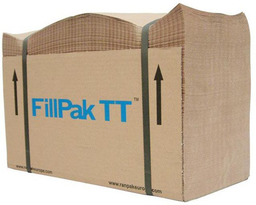 Füllpapier FillPak Länge500m 1-lagig vorperforiert Gewicht 50g/qm TRANSPAK