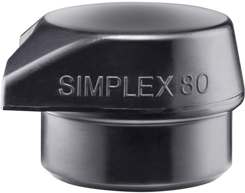 Schonhammerkopf Kopf-D.80mm 2/5 HALDER