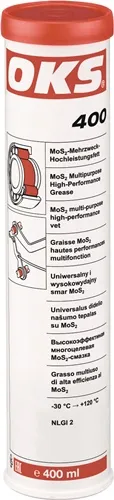 MoS² -Mehrzweck-Hochleistungsfett OKS 400 schwarz 400ml Kartusche OKS