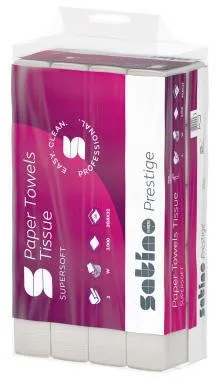 Satino Papierhandtuch 276600 20,6x32cm 2lg. W-Falz 3.000Bl.