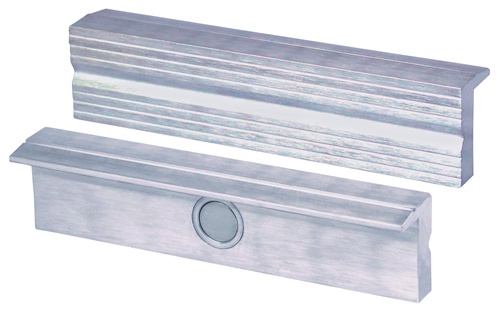 Schraubstockschutzbacke TYPN f.Backen-B.180mm Rillenprofil Alu.1Paar/VE HEUER