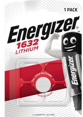 Energizer Knopfzelle CR 1632 E300844102 Lithium