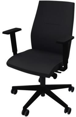 NowyStyl Bürodrehstuhl SO-one Armlehne sw/sw