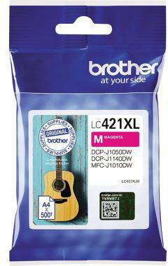 Brother Tintenpatrone LC421XLM 500Seiten magenta