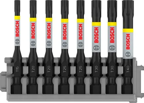 Bosch Schrauberbit-Set PRO 8tlg. L.50mm T15/T20/T25/T30/T40
