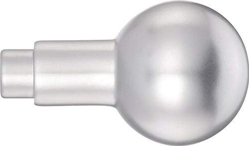 Türknopflochteil Edelstahl F00 Aufnahme 8 mm EDI