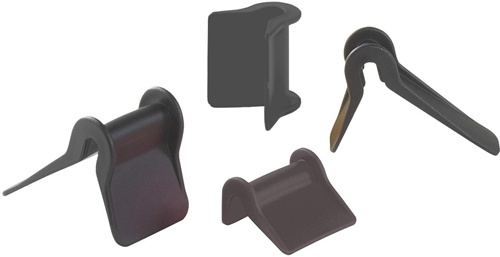 Kantenschutzwinkel Maße 64x90x55x45mm PE schwarz TRANSPAK