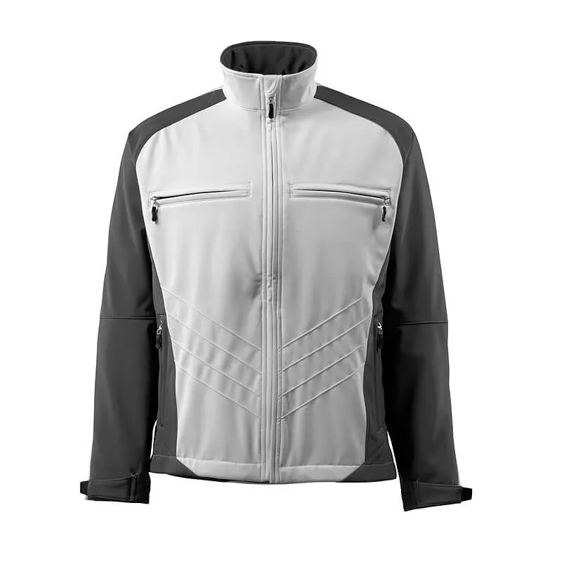 MASCOT Softshelljacke DRESDEN weiß/dunkelanthrazit (12002-149)