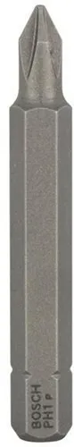 Bosch Schrauberbit Extra-Hart ISO1173 C6.3 PH 1 L.51mm 1/4Zoll-Außen-6kt 3erPack