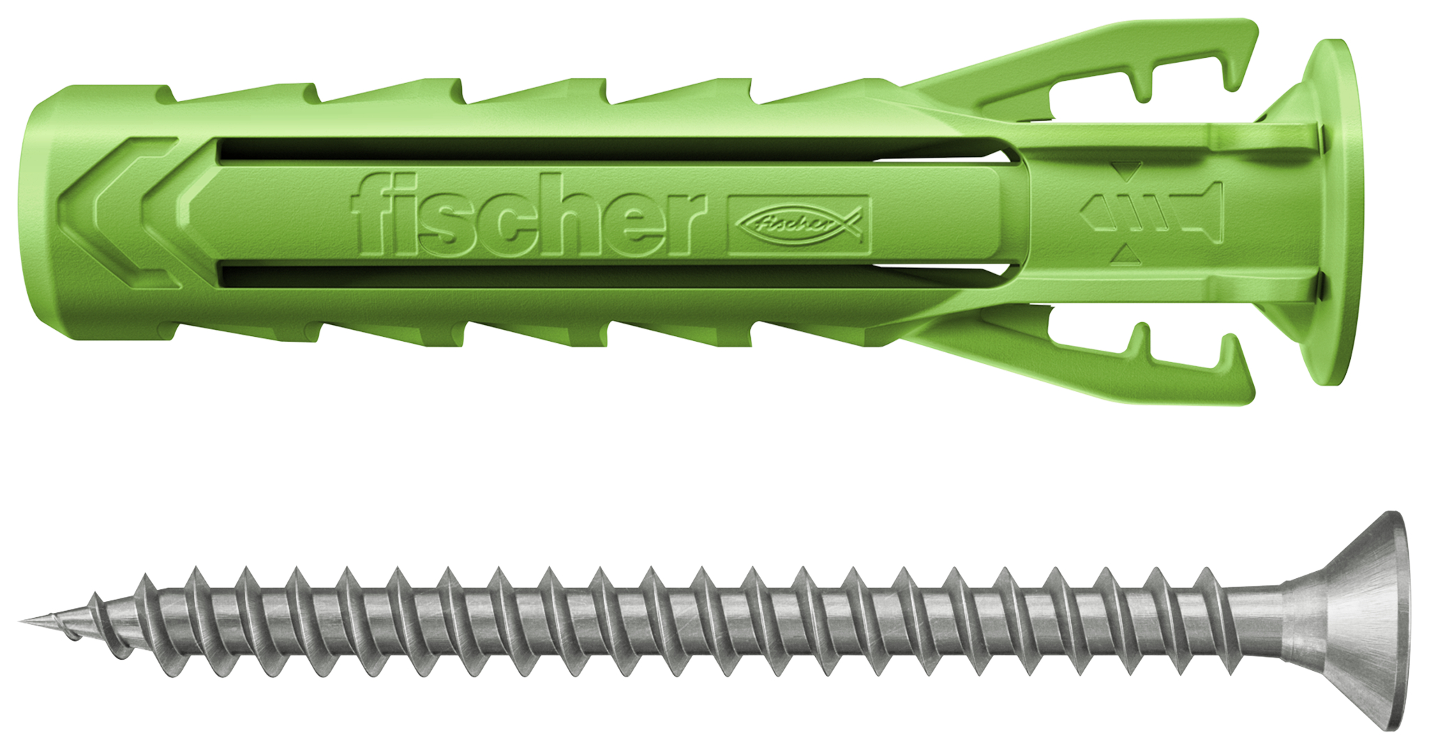 fischer Spreizdübel SX Plus Green 8 x 40 S mit Edelstahlschraube A2