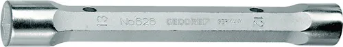 Doppelsteckschlüssel 626 SW 18x19mm L.165mm massiv Bohrungs-D.15,0/17,5mm GEDORE