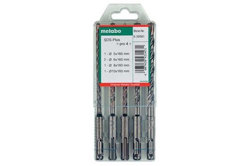 Hammerbohrersatz SDS-plus Pro 4 METABO