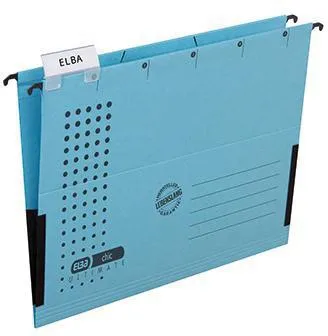 ELBA Hängetasche chic ULTIMATE 100560149 DIN A4 bl 5 St./Pack.