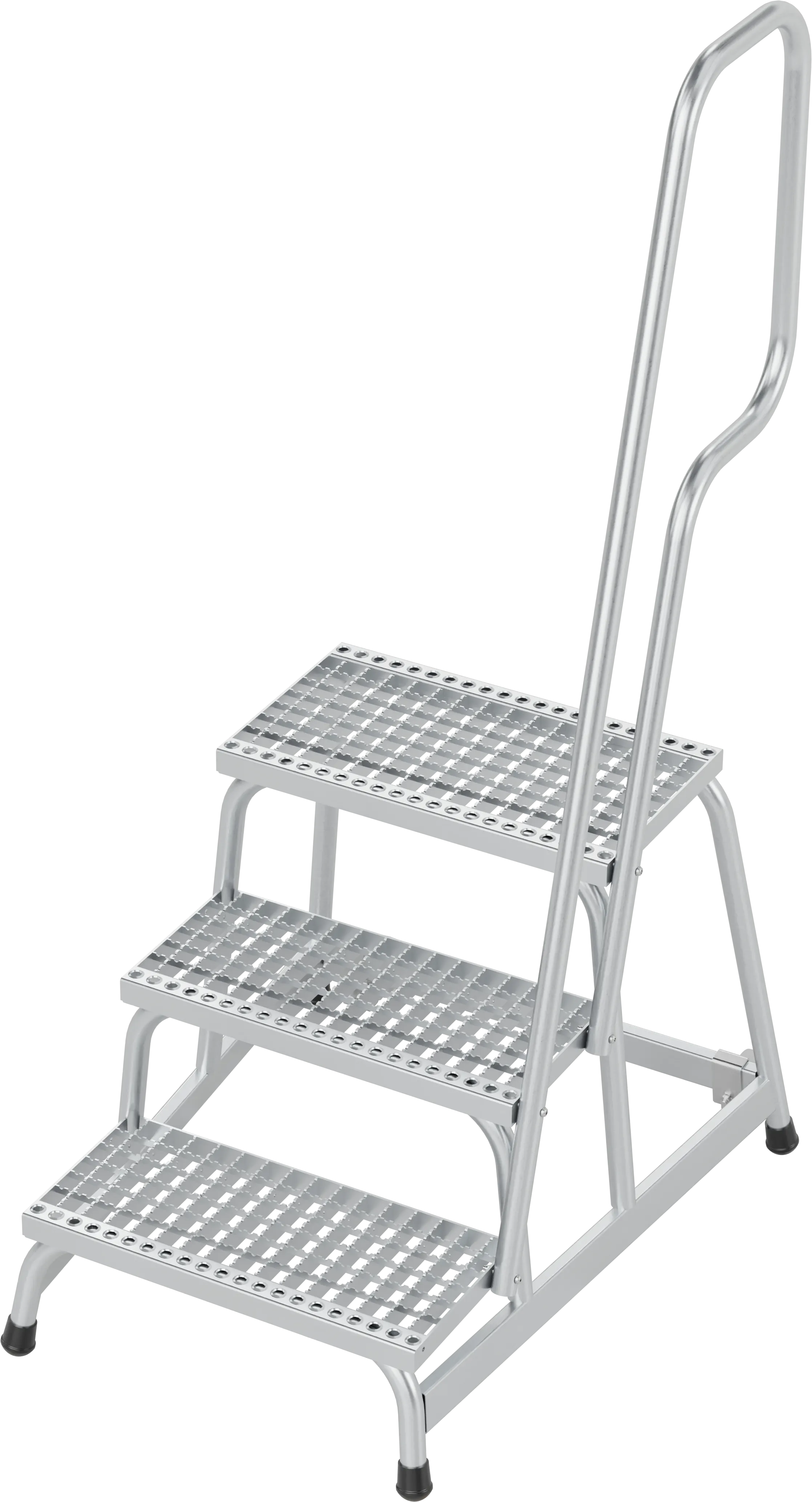 Krause STABILO® Mobiler MontageTritt mit Gitterroststufen, 3 Stufen