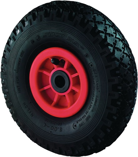 Luftrad D.400mm Trgf.160kg Ersatzrad Rillenprofil Rollenlager BS ROLLEN