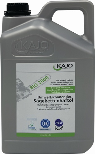 Sägekettenhaftöl BIO 2000 76 mm²/s (bei 40GradC) 5l Kanister KAJO