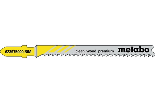 Stichsägeblätter clean wood premium Nutz-L.74mm Zahnt.2,7mm BiM Z. geschliffen