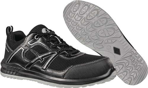 Sicherheitsschuh RIDER BLACK LOW Gr.43 W.11 schwarz S1P ESD SRC EN ISO 20345