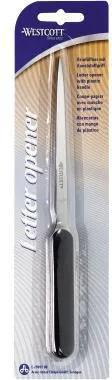 Westcott Brieföffner E-29692 00 19cm Kunststoffgriff schwarz