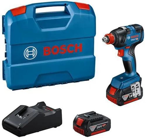 Bosch Akku-Drehschlagschrauber GDX 18V-200 Schlagz.0-4200 1/min m.2xAkku 4Ah i.L-Case
