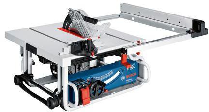 Bosch Tischkreissäge GTS 10 J Aufnahme-L.1800W Sägeblatt-D.254mm m.Neigung 47G L/2G R