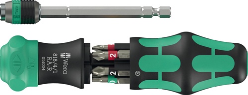 Magazinbithalter Kraftform Kompakt 20 RA-R 6-tlg.WERA