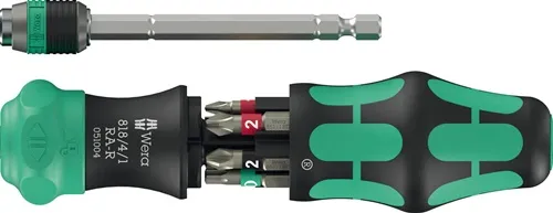 Magazinbithalter Kraftform Kompakt 20 RA-R 6-tlg.WERA