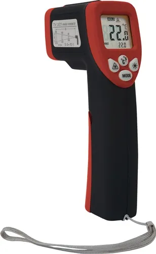 Infrarotthermometer TV 323 -50 b.550GradC ±3GradC 2xTyp AAA TESTBOY