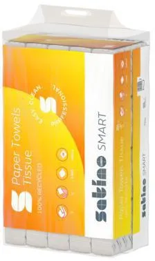 Satino Papierhandtuch 276490 Smart 24x23cm 2lg V-Falz ws 4.000 Bl./Pa