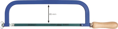 TECWERK Metallsägebogen Blatt-L.300mm 24 Z./Zoll H-Heft pulv.
