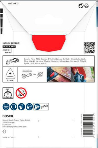 Bosch Schleifblatt PRO AVZ 93 G D.93mm 
