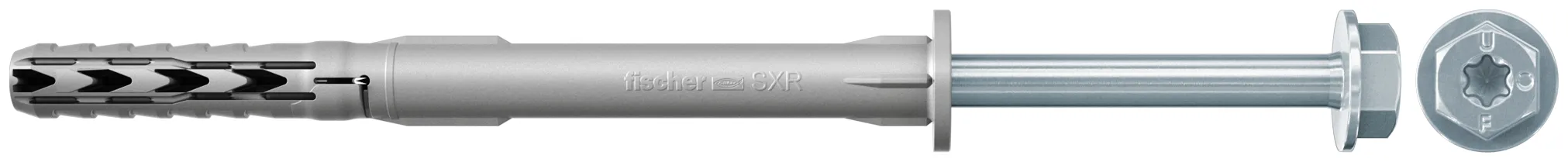 fischer Langschaftdübel SXR 10 x 60 FUS Sechskantschraube mit U-Scheibe