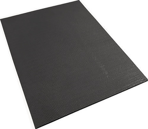 Stallmatte B.1,22m L.1,83m D.17mm schwarz NR/SBR o.Gewebeeinlage