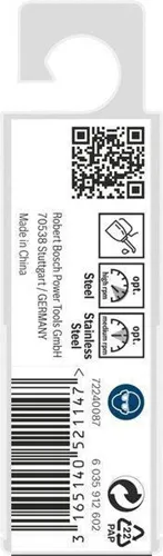 Bosch Metallbohrer PRO Stainless Steel Arbeits-L.39mm D.3,5mm L.70mm 10St.