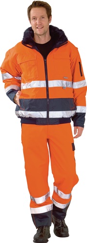 Warnschutz-Comfortjacke Gr.XL orange/marine PLANAM