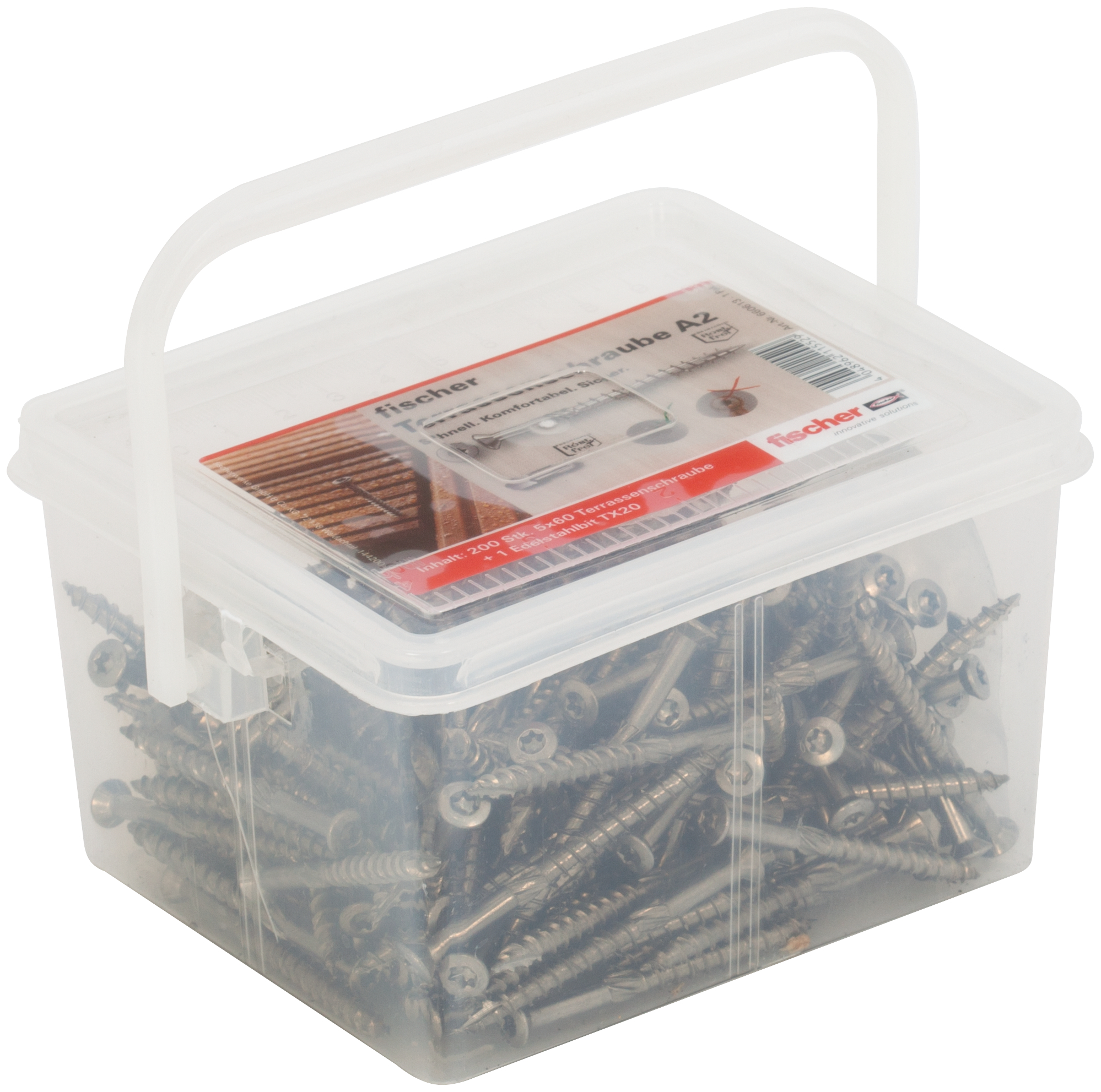 fischer Box Terrassenschrauben