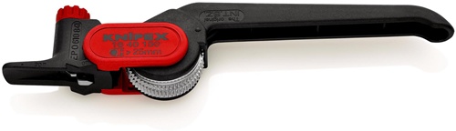 Abmantelungswerkzeug Gesamt-L.150mm Arbeitsbereich D.ab 25,0mm KNIPEX