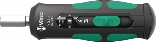Drehmomentschraubendreher 7515 1/4 Zoll 2-6 Nm WERA