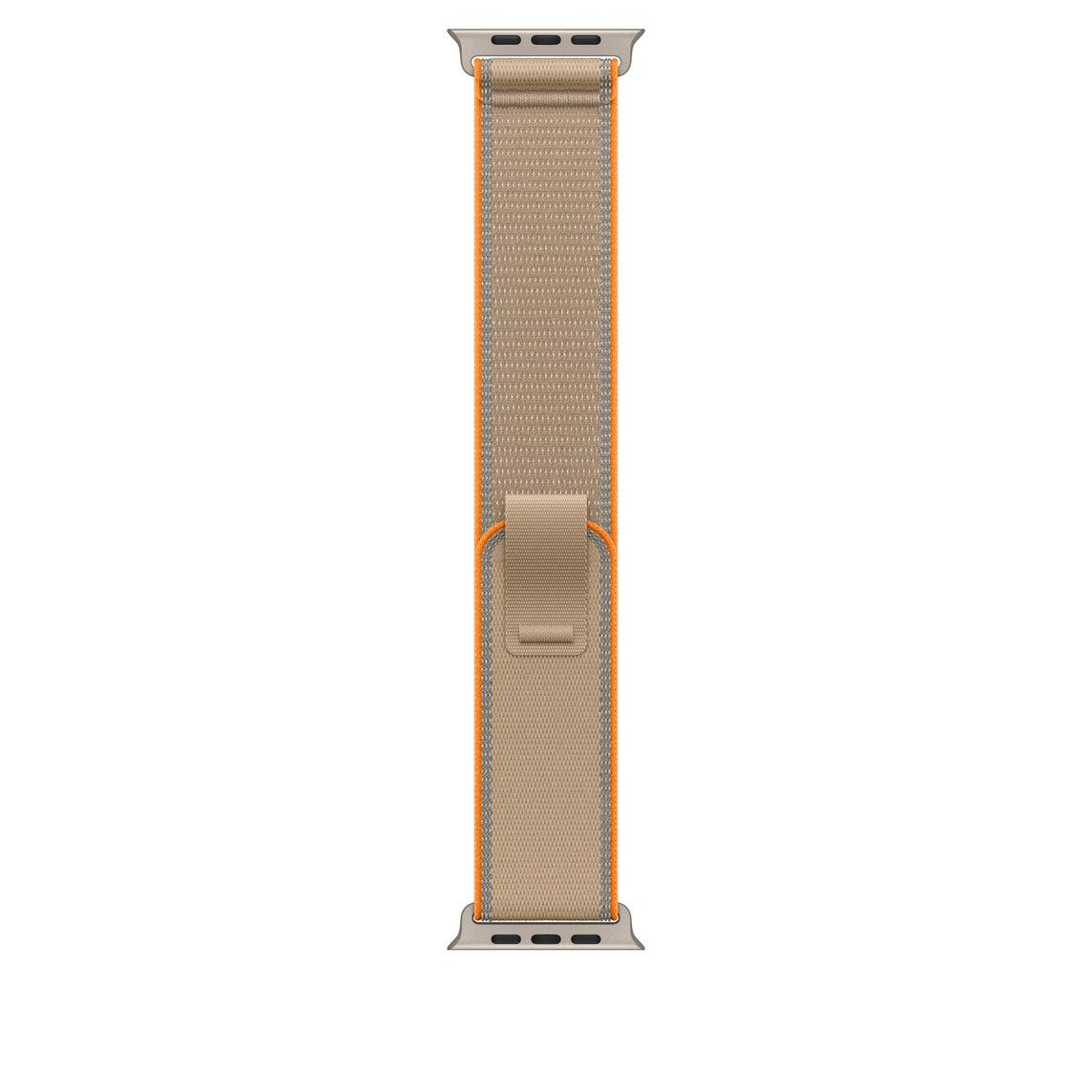 Apple Trail Loop Armband, Sand, Gehäusefarbe Titan Natur, 49mm, M/L