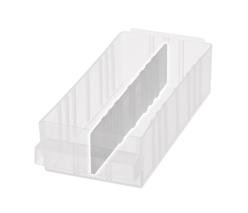 Trennwandsortiment 24tlg. L137xH.31mm klar Trennwand 150-01 längs 24St. je Satz