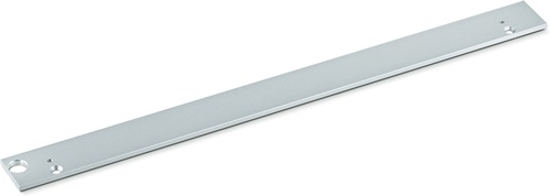 Montageplatte f.E-Gleitschiene silber GEZE