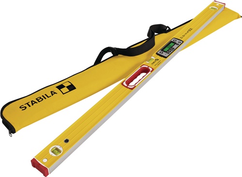 Elektronikwasserwaage TECH 196 DL Aluminium gelb ± 0,5 mm/m ± 0,5 mm/m STABILA