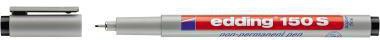 edding Folienschreiber 150 S 4-150001 non-permanent schwarz