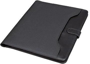 Alassio Schreibmappe FANO 30073 26x32,2x2cm Lederimitat schwarz