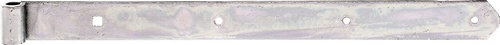 Ladenband L.500x13x40mm S.5mm STA galv.verz.d.pass.D.13mm rd GAH