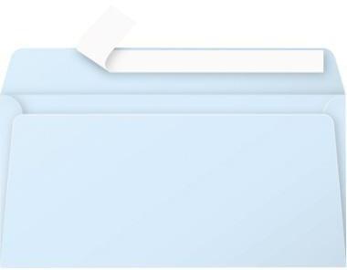 Clairefontaine Briefumschlag Pollen 5465C DL blau 20 St./Pack.