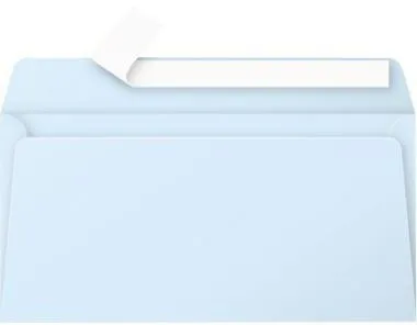 Clairefontaine Briefumschlag Pollen 5465C DL blau 20 St./Pack.