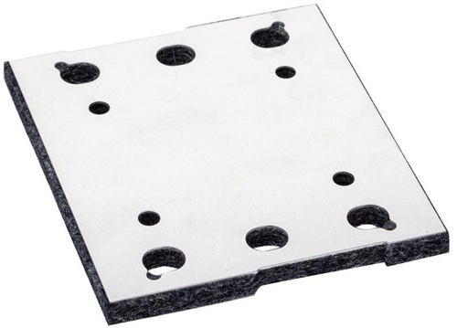 Bosch Schleifplatte L.110mm B.100mm m.Filz f.Schwingschleifer