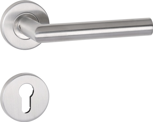 TECWERK FS-Garnitur NW-495-2 VA 60 D/K TS 40−58mm PZ rd DIN L/R