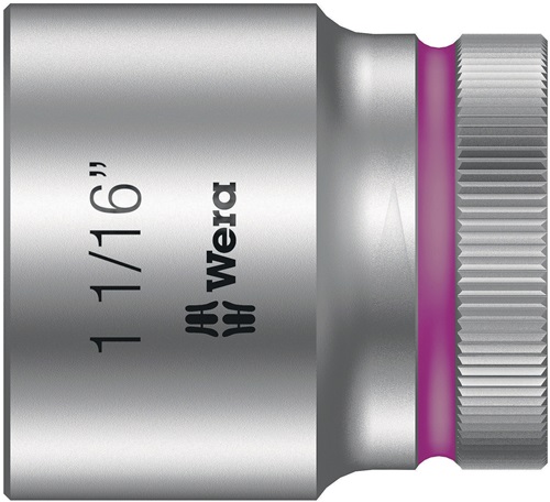Steckschlüsseleinsatz 8790 HMC Außen-6-kant 1/2 Zoll a6-KT.SW 32mm L.42mm WERA